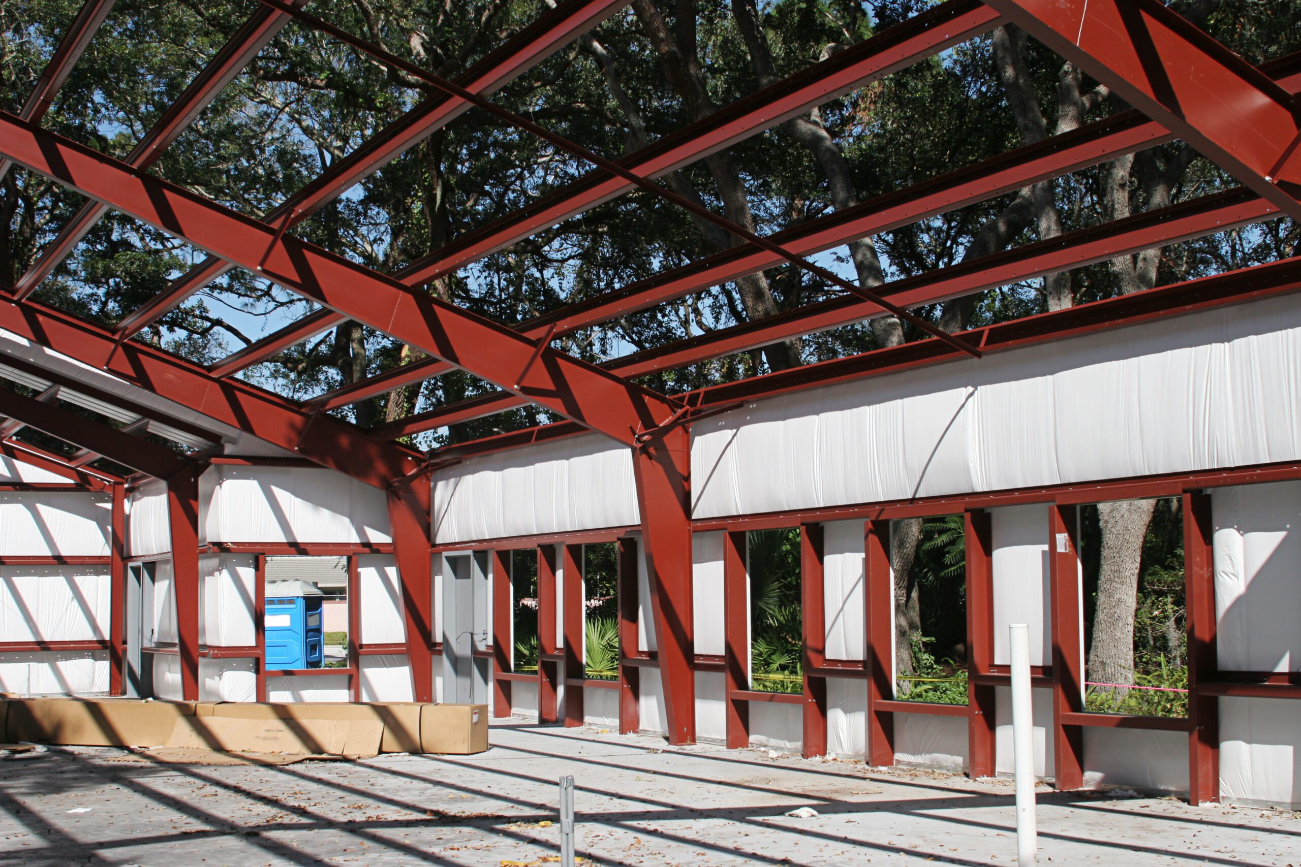 steel building construction bentonville ar